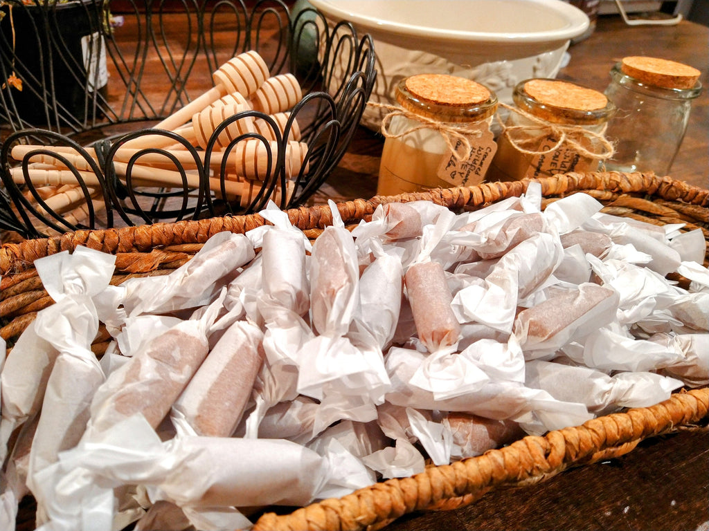 Hand Rolled Honey Cream Taffy